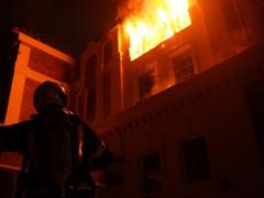 Rescuers showed the consequences of the blow of Russians in Kyiv