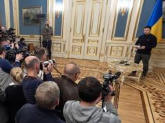 В Эр-Рияде речь не шла о территориях - Зеленский