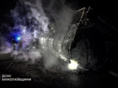 На Николаевщине произошла ДТП с пожаром, есть погибшие