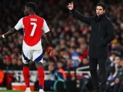 Arteta: saka cook Grai