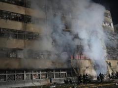 В Харькове показали последствия атаки на город