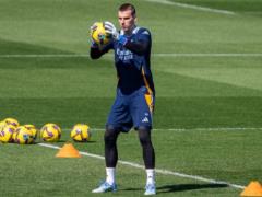 After training, Lunin entered the list of players of Real Madrid for the upcoming match