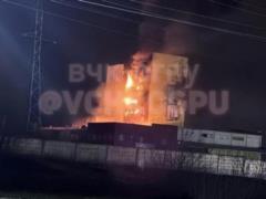 В России дроны атаковали завод по производству оптоволокна