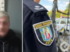 В Киеве задержали мужчину, который напал на женщину с ножом из-за замечания. Подробности дела и фото