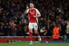 Rice - Quaternity Gravets Arsenal, Yakiy, scoring a straight blow to the penalty