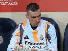 Lunin - outside the application of Real Madrid for a response match with arsenal