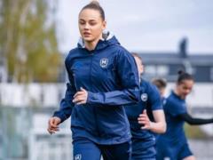 Getting ready: judoka Beloded debuts in football