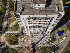 In Kharkov, emergency rescue work was completed after shelling the city
