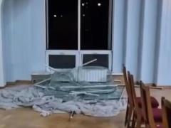 Атака на Киев: повреждено здание Центрального дворца бракосочетаний