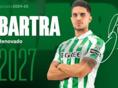 Betis by passing the contract with his own capitan