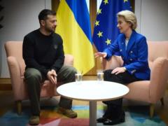 Зеленский обсудил 17-й пакет санкций против РФ с президентом Еврокомиссии