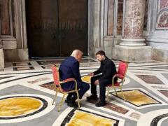 VIINA, Day 1158. Zelensky knocked out with Trump PID Farewell to the Pope Rimskoye
