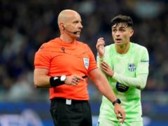 Havbek Barcelona accuses the arbitrator of injustice after the match with Inter