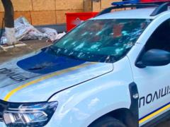 Россияне сбросили взрывчатку из дрона на автомобиль полиции на Херсонщине
