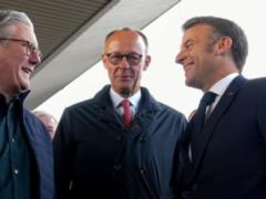 Macron, Starmer and Merz arrived in Kyiv