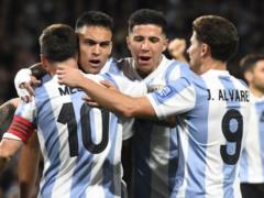 Massi, Lautaro Tu Alvarez - at the prime of Zbirno Argentini for match