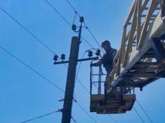 В двух областях Украины отключение света