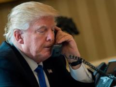 Macron: Trump plans to talk with Russia in the near future