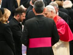 Pope Lev XIV will meet Zelensky