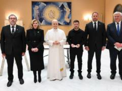 Папа Лев XIV принял Зеленского в Ватикане: что известно об аудиенции