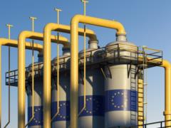 Газовые хранилища ЕС заполнены лишь на треть