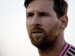Messi Visor with a nameship footballist in izhtori