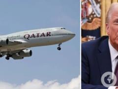 США официально приняли роскошный авиалайнер, подаренный Катаром: Трамп назвал его  летающим дворцом 