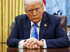 Trump is leaving