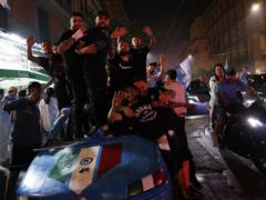 The mass celebrations of the Napoli championship excited the whole city