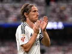 Farewell to real: the final match of the season was the last for Modric