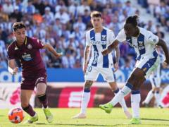 Leganes Rosgromiv Valiadolid that viletiv z la liga, mingling espanyola over Las Palmas
