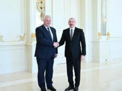 Сибига встретился с президентом Азербайджана в Баку