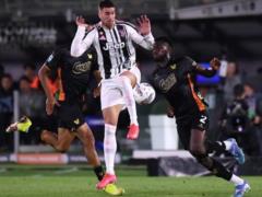 Veniya - Juventus 2: 3 Video Goliv, TO EASE OF THE MATCH SERIA A