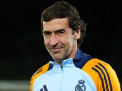 Raul, by the young team of Real Madrid