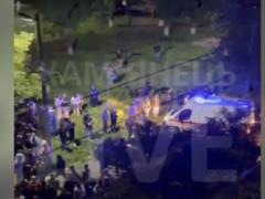 В Каменце-Подольском толпа людей напала на автомобиль ТЦК и СП