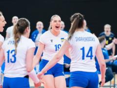 Золотая Евролига для украинских волейболисток началась с победы
