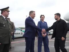 Zelensky arrived in Vilnius, where he would take part in the summit of the countries of Bucharest Nine