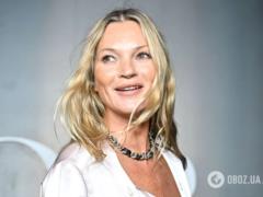 51-летняя супермодель Кейт Мосс пришла на вечеринку без макияжа и показала свою естественную красоту.