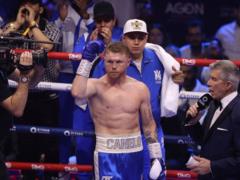 Alvarez commented on the battle announcement with Crawford