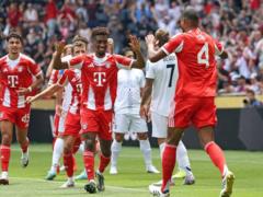 The first goal is scored at the updated club championship