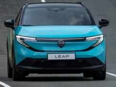 Новый недорогой электрокроссовер Nissan Leaf показали в деталях.