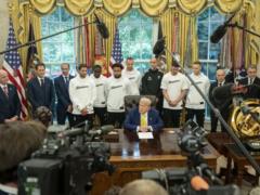 Футболист  Ювентуса  назвал странной встречу с Трампом в Овальном кабинете