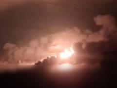 Кременчуг подвергся мощной атаке, есть попадания
