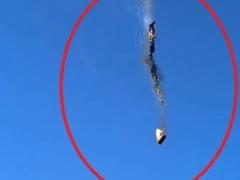 В Бразилии загорелся в воздухе и упал воздушный шар с пассажирами: есть погибшие и раненые.