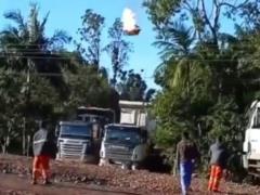 В Бразилии упал воздушный шар с 21 человеком