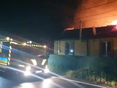В Киевской области из-за атаки дронов вспыхнули пожары, есть разрушения