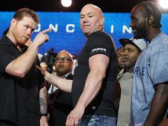 The meeting of Alvareza and Crawford in New York almost ended with a brawl