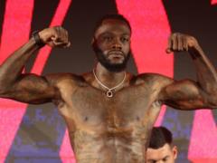 Wilder was left without a coach on the eve of the battle