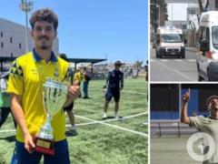23-летнего футболиста-чемпиона сбило насмерть авто, когда он переходил дорогу в наушниках