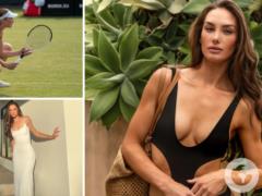 На Wimbledon дебютирует профессиональная модель  божественной красоты , которая оплатила теннисную карьеру фотосессиями